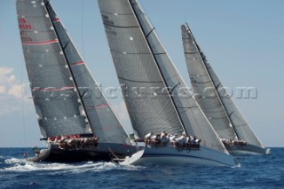 Maxi Yacht Rolex Cup 2009 is the best maxi sailing regatta in the calendar, featuring dramatic action and big sailing and racing boats on the blue water of Costa Smeralda