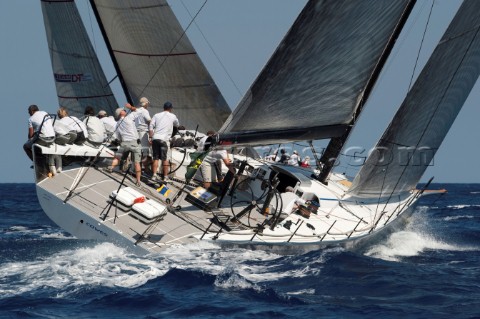 Maxi Yacht Rolex Cup 2009 is the best maxi sailing regatta in the calendar featuring dramatic action