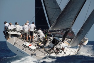 Maxi Yacht Rolex Cup 2009 is the best maxi sailing regatta in the calendar, featuring dramatic action and big sailing and racing boats on the blue water of Costa Smeralda