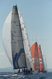 Maxi Yacht Rolex Cup 2009 is the best maxi sailing regatta in the calendar, featuring dramatic action and big sailing and racing boats on the blue water of Costa Smeralda