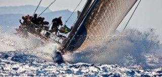 Maxi Yacht Rolex Cup 2009 Y3K, Sail n: GER 6060, Nation: GER, Owner: Claus Peter Offen, Model: wally