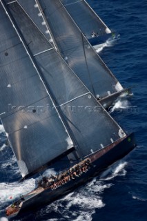 Maxi Yacht Rolex Cup 2009 OPEN SEASON, Sail n: GBR 94.3, Nation: GER, Owner: Thomas Bscher, Model: wallyY3K, Sail n: GER 6060, Nation: GER, Owner: Claus Peter Offen, Model: wallyMAGIC CARPET 2, Sail n: GBR 94 R, Nation: GBR, Owner: Lindsay Owen Jones, Model: wally