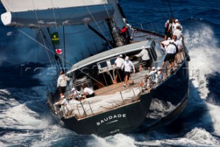 Maxi Yacht Rolex Cup 2009 SAUDADE, Sail n: N/A, Nation: MLT, Owner: Albert Buell, Model: Wally