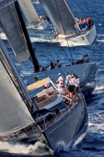 Maxi Yacht Rolex Cup 2009 VARSOVIE, Sail n: N/A, Nation: CAY, Owner: Oda Limited, Model: Swan 100,WALLY 130, Sail n: W - 130, Nation: MON, Owner: Luca Bassani Antivari, Model: wally 130