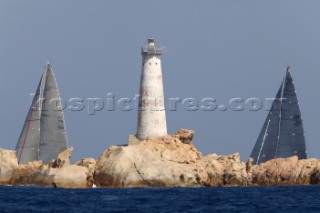 MAXI YACHT ROLEX CUP 2009. Porto Cervo - Sardinia - Italy  7-12 september 2009. INTI - J ONE