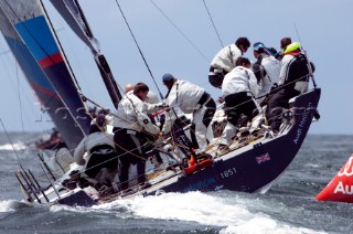 Team Origin (GBR). Race four of the Trophy of Portugal MedCup Regatta. 13/5/2010