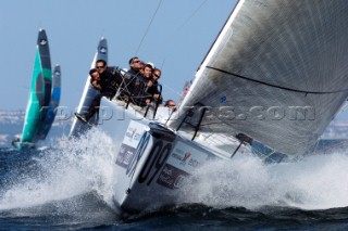 Bigamist 7 (POR). The coastal race of the Trophy of Portugal, Med Cup regatta. Cascais, Portugal. 15/5/2010