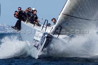 Bigamist 7 (POR). The coastal race of the Trophy of Portugal, Med Cup regatta. Cascais, Portugal. 15/5/2010