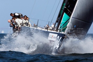 Quantum Racing (USA). The coastal race of the Trophy of Portugal, Med Cup regatta. Cascais, Portugal. 15/5/2010