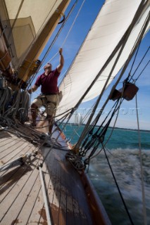 Onboard Tuiga at the Westward Cup 2010