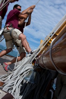 Onboard Tuiga at the Westward Cup 2010