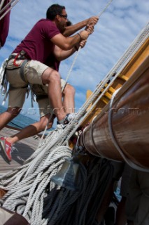 Onboard Tuiga at the Westward Cup 2010