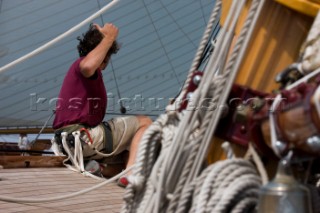 Onboard Tuiga at the Westward Cup 2010