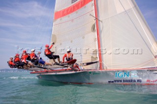 Kekszalag Blue Riband Race - the longest lake sailing race in Europe - Balatonford, Hungary.