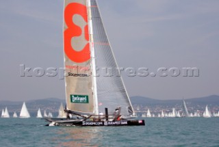 Kekszalag Blue Riband Race - the longest lake sailing race in Europe - Balatonford, Hungary.