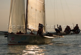 Kekszalag Blue Riband Race - the longest lake sailing race in Europe - Balatonford, Hungary.