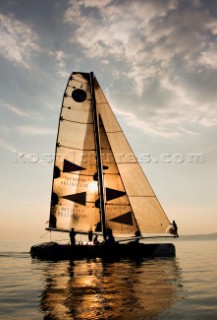 Kekszalag Blue Riband Race - the longest lake sailing race in Europe - Balatonford, Hungary.