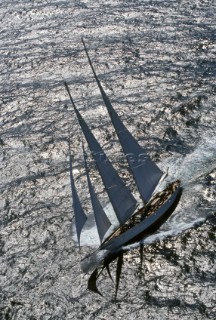 Classic two masted schooner Adela