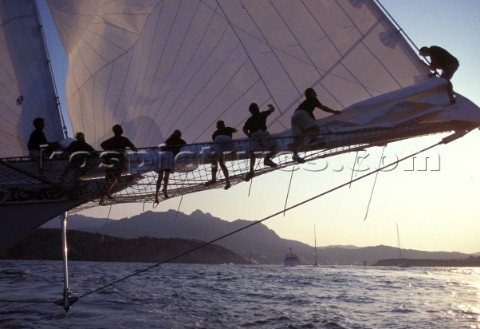 Classic two masted schooner Adela