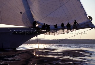 Classic two masted schooner Adela