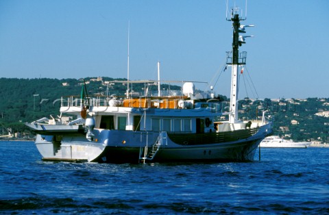 Fiat boss Giovanni Agnelis superyacht F100