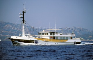 Fiat boss Giovanni Agnelis superyacht F100