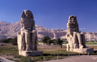 Colossi of Memnon, Luxor, Egypt