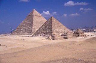 Pyramids at Giza, Cairo, Egypt