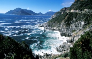 Coastal view, Cape Town, South Africa.