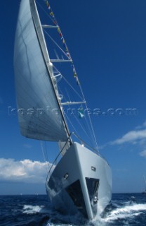 Maxi Yacht Rolex Cup 1995. Porto Cervo, Sardinia.