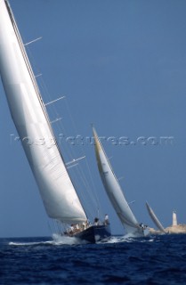 Maxi Yacht Rolex Cup 1995. Porto Cervo, Sardinia.