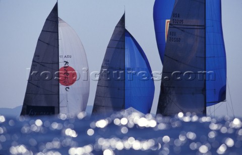 WEYMOUTH ENGLAND  AUGUST 5th Fredrik Loof and Max Salminen of Sweden win Gold Medal in the Mens Star