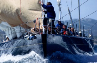 Maxi Yacht Rolex Cup 1995. Porto Cervo, Sardinia.