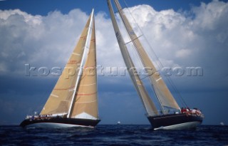 Maxi Yacht Rolex Cup 1995. Porto Cervo, Sardinia.