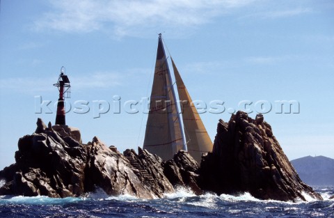 Maxi Yacht Rolex Cup 1995 Porto Cervo Sardinia
