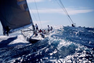 Maxi Yacht Rolex Cup 1995. Porto Cervo, Sardinia.