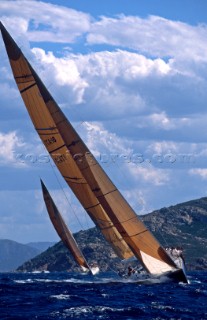 Maxi Yacht Rolex Cup 1995. Porto Cervo, Sardinia.