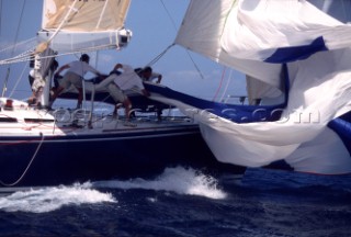 Maxi Yacht Rolex Cup 1995. Porto Cervo, Sardinia.