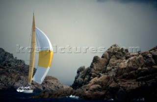 Maxi Yacht Rolex Cup 1995. Porto Cervo, Sardinia.