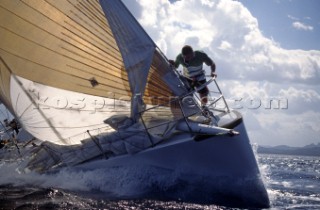 Maxi Yacht Rolex Cup 1995. Porto Cervo, Sardinia.