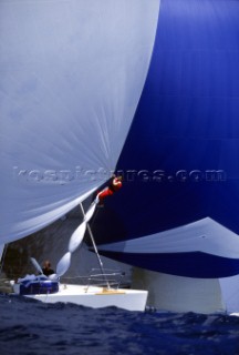 Maxi Yacht Rolex Cup 1995. Porto Cervo, Sardinia.