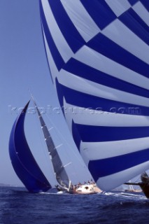 Maxi Yacht Rolex Cup 1995. Porto Cervo, Sardinia.