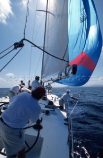 Maxi Yacht Rolex Cup 1995. Porto Cervo, Sardinia.