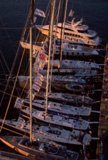 Maxi Yacht Rolex Cup 1995. Porto Cervo, Sardinia.