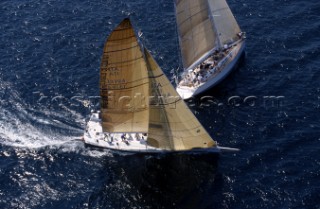 La Giraglia Rolex Cup 1998. Offshore race from St Tropez, France, around La Giraglia Rock, Corsica, and finish at the Yacht Club Italiano in Genoa, Italy.