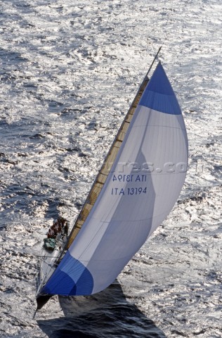 La Giraglia Rolex Cup 1998 Offshore race from St Tropez France around La Giraglia Rock Corsica and f
