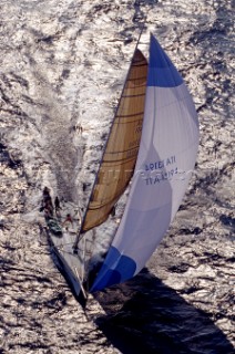 La Giraglia Rolex Cup 1998. Offshore race from St Tropez, France, around La Giraglia Rock, Corsica, and finish at the Yacht Club Italiano in Genoa, Italy.