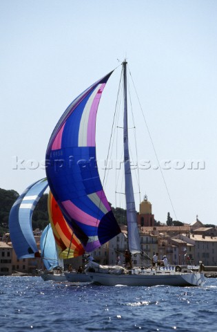 La Giraglia Rolex Cup 1998 Offshore race from St Tropez France around La Giraglia Rock Corsica and f