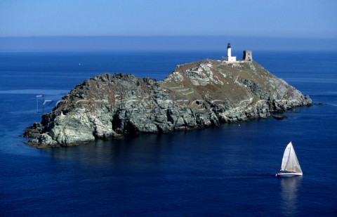 La Giraglia Rolex Cup 1999 Offshore race from St Tropez France around La Giraglia Rock Corsica and f