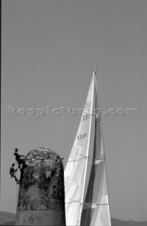 La Giraglia Rolex Cup 1999. Offshore race from St Tropez, France, around La Giraglia Rock, Corsica, and finish at the Yacht Club Italiano in Genoa, Italy.